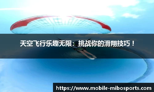 天空飞行乐趣无限：挑战你的滑翔技巧 !